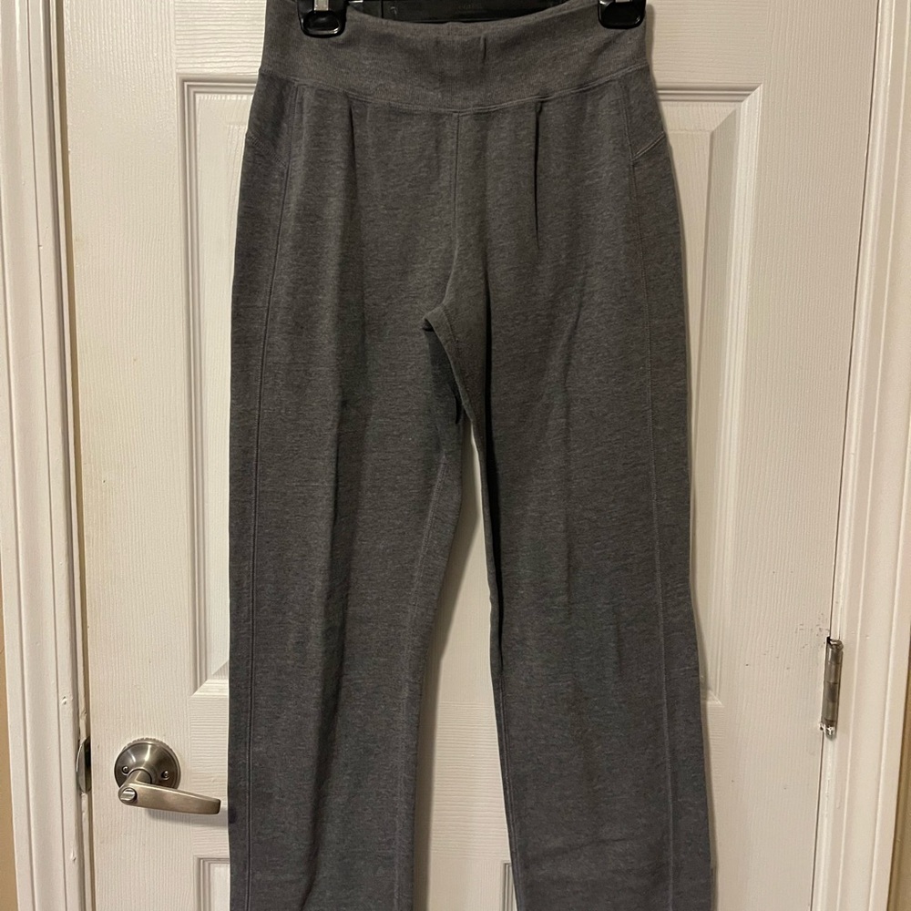 Gray Bootcut Sweatpants